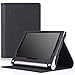 MoKo Lenovo Yoga Tablet 2 8 Case - Folio Cover Case for Yoga Tablet 2 8-inch 2014 Version, BLACK ( With Smart Cover Auto Sleep / Wake )