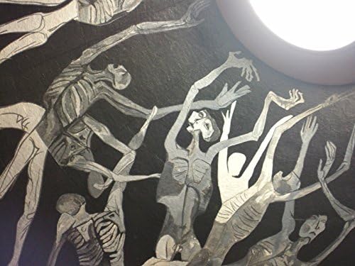 Guayasamin Oswaldo, titulo: comandante, LITHOGRAPHY TECNIQUE 38X28 cmts . PAPER BFK France (WATERMARK) edition 100