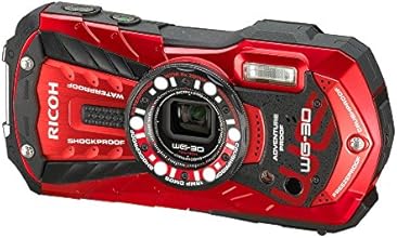 RICOH 防水デジタルカメラ RICOH WG-30 バーミリオンレッド 防水12m耐ショック1.5m耐寒-10度 RICOH WG-30 RD 04606