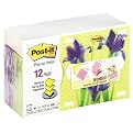 3M R330-LI-12 3M Post-it 3D Pop-Up Disp Notes Refill, 3 x 3, Three Colors, 12 90-Sheet Pads/Pk