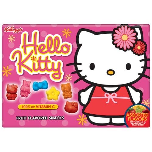 Kelloggs Fruit flavor snacks, Hello Kitty, 9 oz