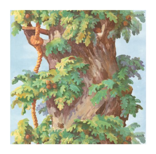 York Wallcoverings Friends Forever JE3751B My Club House Pre-Pasted Wallpaper Border, Tree Trunk