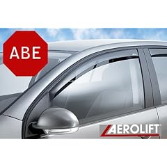 Windabweiser Regenabweiser Seitenwindabweiser VW Golf Plus / Cross-Golf 5-T�rig, BJ: ab 2/05, VORNE, MIT ABE