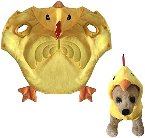 Chicken Dog Costume hoodie Winter Coat Medium