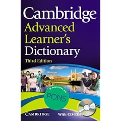 Pons Cambridge Advanced Learner's Dictionary
