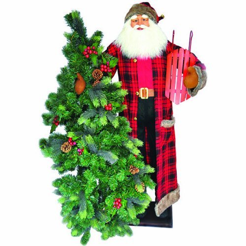 Santas Workshop 7146 60 in. Adirondack Santa