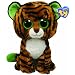 Ty 7136911 - Stripes Buddy Large Tiger Beanie Boos, 21.5 cm