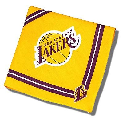 Dog Bandana - Los Angeles Lakers - Small