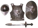 Costumes For All Occasions AB175 Crusader Set Black Child