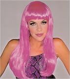 Glamour Wigs Halloween Wigs Hot Pink