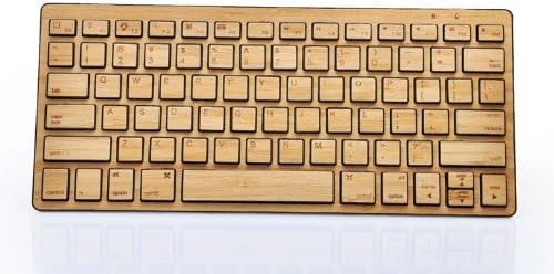 iZen Bamboo Bluetooth Keyboard - v2