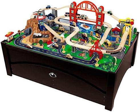 Metropolis Train Table and Train Play Set
