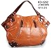 women purse handbag fashion trendy design croco trim style carrier tote hobo (Many Colors Available!!)