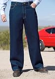 Liberty Blues Classic Denim Jeans Wide Leg Loose Fit
