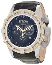 Big Sale Invicta Men's 11044 Bolt Reserve Chronograph Black Textured Dial Watch