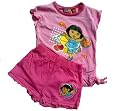 DORA the Explorer Shorty Set "Best Fruit" - pink