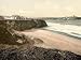 Vintage Travel Poster - Newquay from East Cornwall England 24 X 18
