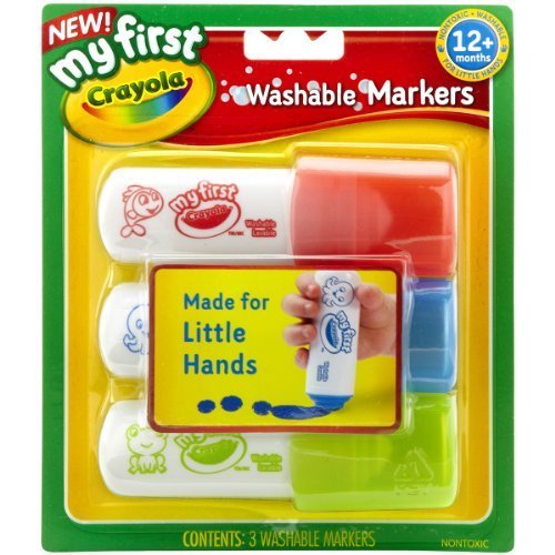Crayola My First Crayola Easy Grip Washable Markers
