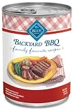 Blue Buffalo Family Favorite Canned Dog Food, Backyard BBQ (Pack of 12 12.5-Ounce Cans)