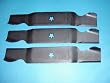 Set Of 3 187254 Blades For 54 Deck Craftsman Poulan Husqvarna Made In Usa by Rotary