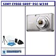 Sony DSC-W310 12.1MP Digital Camera with 4x Wide Angle Zoom with Digital Steady Shot Image Stabilization and 2.7 inch LCD (Silver) + Standard Bonus Pack # 2