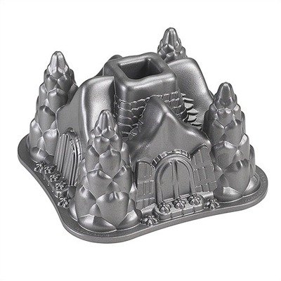 Platinum Fairytale Cottage Bundt Cake Pan