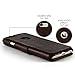 Lockwood iPhone 6s Plus/6 Plus | Folio Wallet Card Case | Faux Leather | Vintage Dark Brown | (5.5 Inch) | Ultra Slim & Light