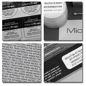MicroTrax MAPK-0 MOBILE ASSET KIT microdot security kit