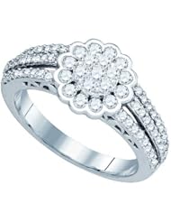 0.96CTW DIAMOND INVISIBLE RING