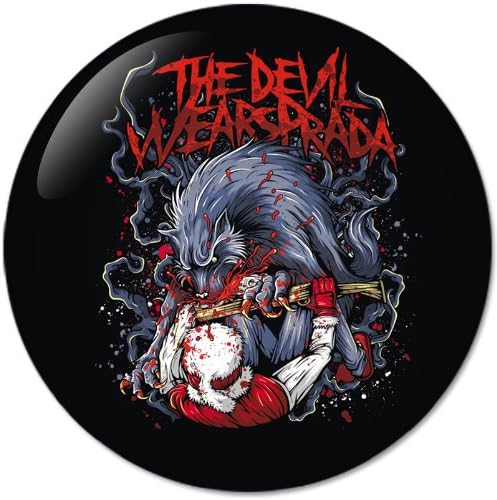 The Devil Wears Prada #4 Music Collection Bottle Opener Round Button Badges With Refrigerator Magnet, NEW 2.25 Inch (58mm)