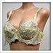  : Venus Cream Floral Full Coverage Bra #0039 sz 36B 40B