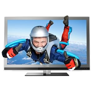 Thomson 32FT7563 81,3 cm (32 Zoll) 3D-LED-Backlight-Fernseher (Full-HD, 100Hz CMI, DVB-C/-T, 4x HDMI, inkl. 2x 3D-Brillen, WiFi Ready) silber