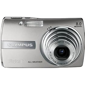 Olympus Stylus 810 8MP Digital Camera with 3x Image-Stabilized Optical Zoom