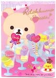 Rilakkuma Memo Pad white bear with sweets