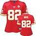 Dwayne Bowe Red Reebok Replica Kansas City Chiefs Women's Jersey - XX-Large