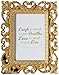 Beautiful Gold Resin 4x6 Photo Frames for Table Top or Wedding Table Decor