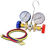 XtremepowerUS R12 R22 R134A R502 A/C Air Conditioning Ac Refrigerant Manifold-Gauge Set