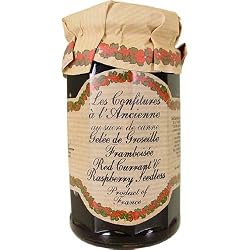 Red Currant and Raspberry Jam (Seedless) Andresy All natural French jam pure sugar cane 9 oz jar Confitures a l'Ancienne