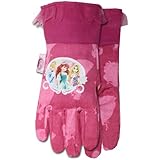 Midwest Glove PR101T Disney Princess Canvas Glove, Light Pink