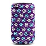 51g7Ys ZpoL. SL160  BLACKBERRY 8520 / 8530 / GEMINI FULL DIAMOND PROTECTOR CASE   PURPLE SNOW FLAKE