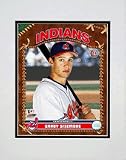 Grady Sizemore 2007 Studio Plus Double Matted 8 x 10 Photograph (Unframed)
