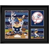 New York Yankees MLB Limited Edition Lithograph Featuring The Looney Tunes As New York Yankees