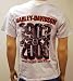 Harley-Davidson® Men's 100% cotton T-shirt with 105th Anniversary Logo on front and Graphic on back-LIMITED EDITION. 100% Cotton. Black-EB40, White-EB50.