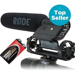 Rode VideoMic Mikrofon f Kamera Richtmikrofon + 9v Batterie GRATIS!