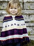 Fairisle knitted poncho Multicolour 6/12 MNTHS