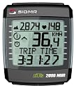 SIGMA BC2006MHR DTS Wireless Bicycle Speedometer with Heart Rate Monitor and Altimeter