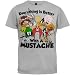 Looney Tunes - Better With A Stache T-Shirt - X-Large
