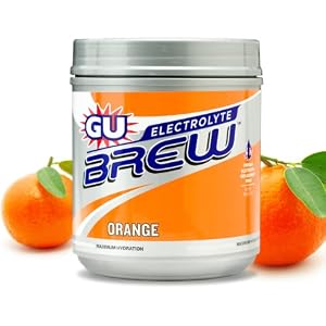 GU Energy Labs Brew Electrolyte Energy Drink Mix, Orange, 2 Pound