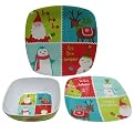 Holiday Icon Melamine Dinnerware Set of 12