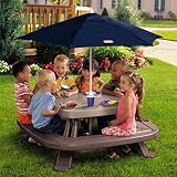 Little Tikes Fold n Store Picnic Table with Umbrella